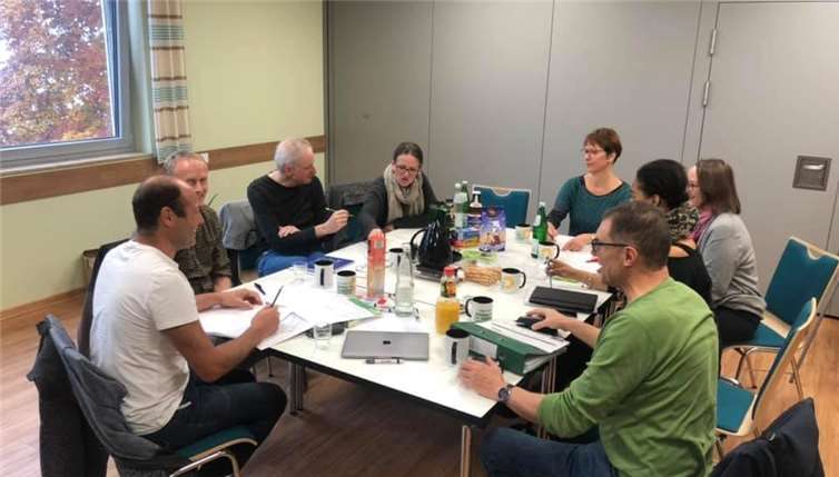 Ein sehr arbeitsintensives, aber auch abwechslungsreiches Wochenende für die Urbarer Grünen. Foto: Timo Krämer