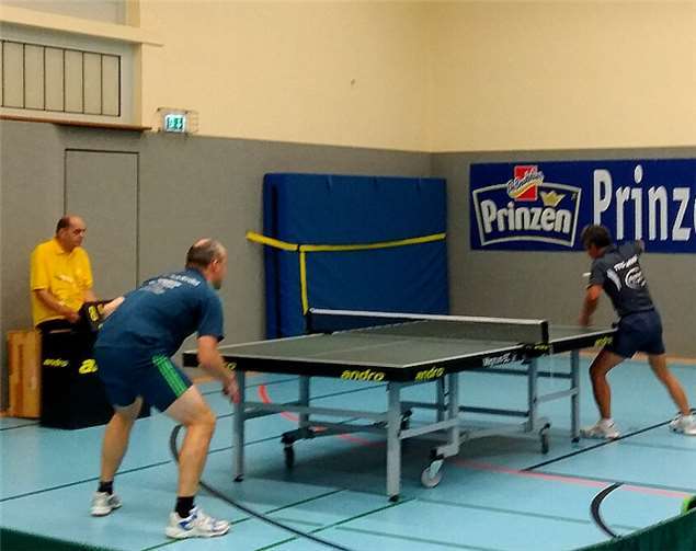 Ein siegreiches Spiel gegen den TTC Treis Karden II am 11. November. privat