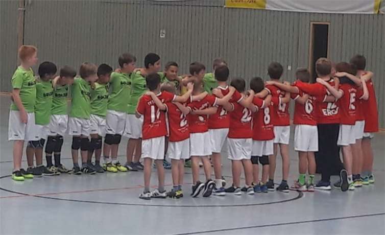 Ein spannendes Spiel lieferten sich die Bassenheimer Jungs gegen die Spieler aus Mendig.Oli Loosen