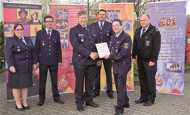 Ein starkes Team: Dieter Ferres, Dirk Schorn, Michael Berndt, Winfried Kraatz, Uwe Heiden und Christina Reuter. privat