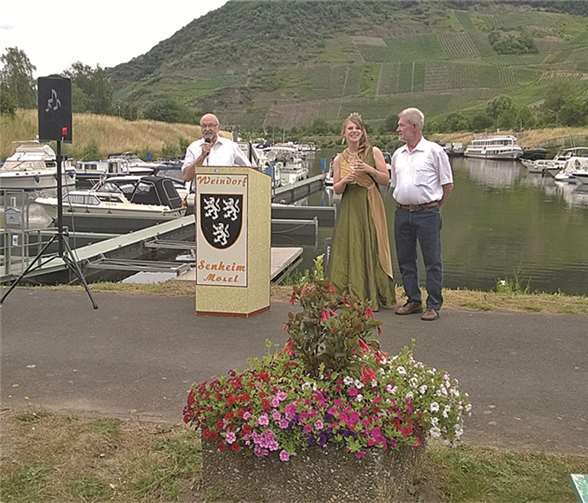 Ein stimmungsvolles Treffen der Skipper. privat