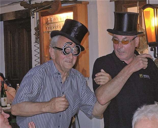 Ein toller Auftritt von Franz Birnbach und Friedhelm Bender. privat