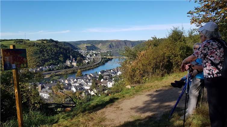 Ein toller Ausblick erwartete die Wanderinnen. Fotos: Marieluise Pree