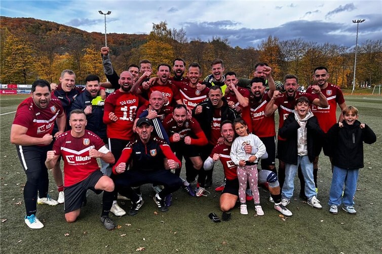 Ein toller Sieg für die zweite Mannschaft. Foto: SV Kripp