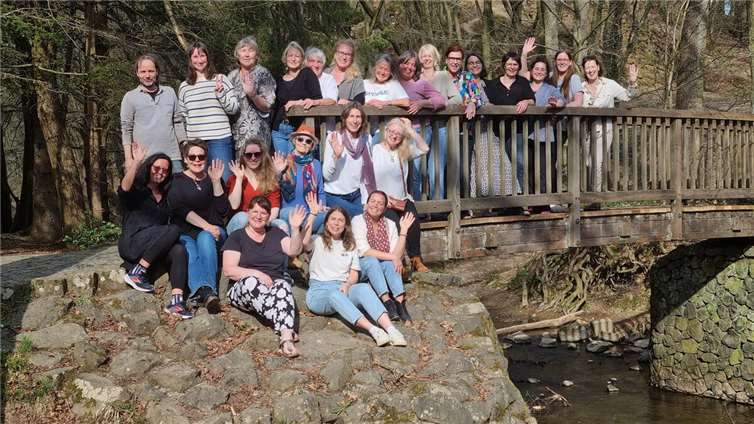 Ein tolles Chorwochenende für den Frauenchor CHORallen Leubsdorf in Asbach.Foto: privat