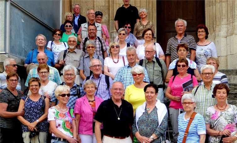 Ein überragendes Zeugnis der Gotik bildete der Regensburger Dom St. Peter für die Mayener Matthiaspilger. Press