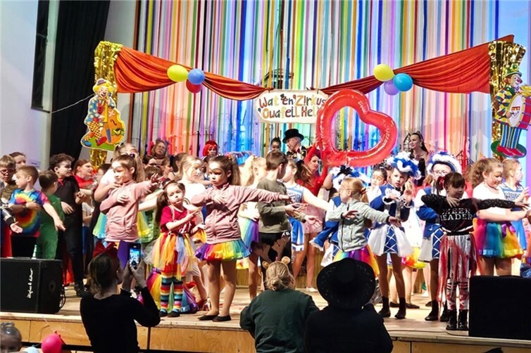 Ein unvergesslicher Nachmittag für die kleinen Jecken.