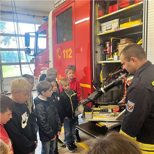 Ein unvergesslicher Tag bei der Freiwilligen Feuerwehr. Fotos: Nicole Schumacher