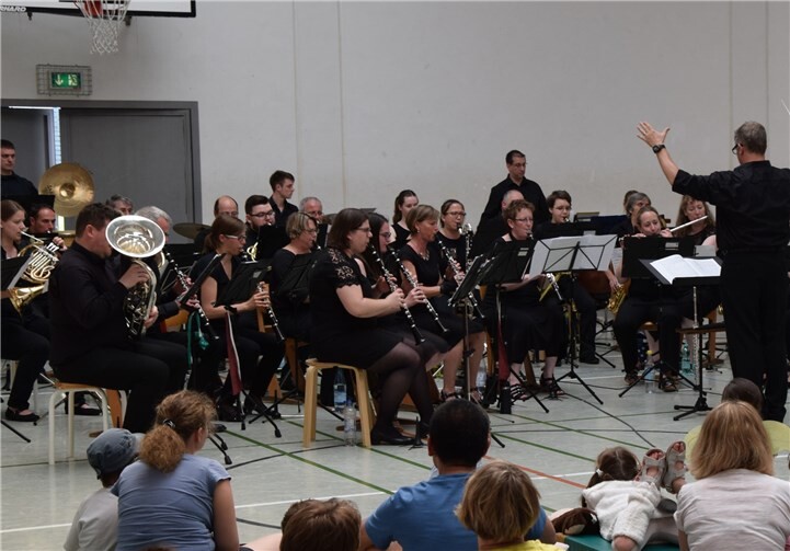 Ein voller Erfolg war die zweite Auflage des Kinderkissenkonzerts der Musikfreunde Fidelia Wormersdorf in der Turnhalle des Sankt-Joseph-Gymnasiums. privat