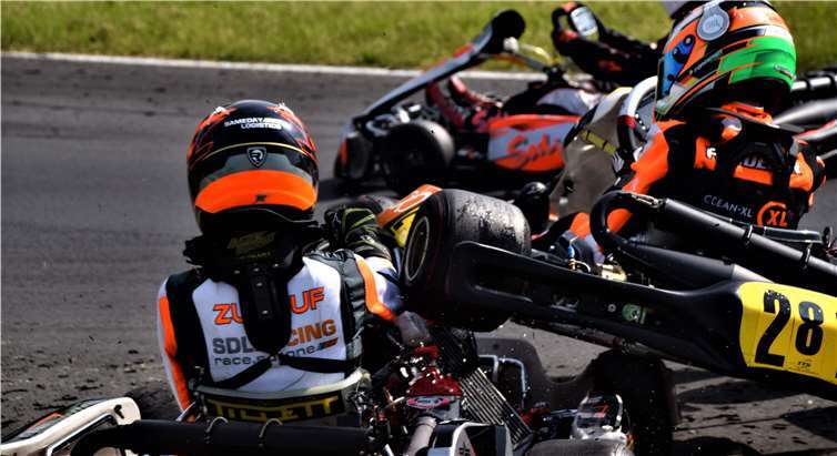 Ein von Enrico unverschuldeter Unfall warf ihn auf Platz 21 zurück.Foto: Storm Photography