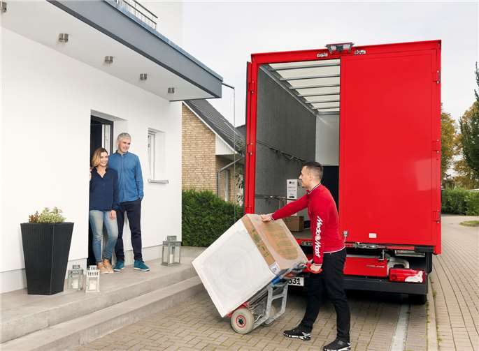 Ein wahrer Liefer-Luxus — für wenig Geld können Kunden sich ihre Ware nach Hause liefern lassen. Det Kempke