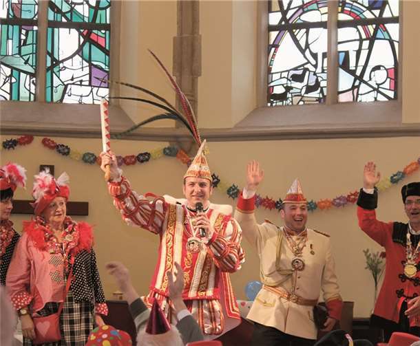 Ein weiterer Höhepunkt war der Besuch des Neuwieder Prinzenpaares. privat