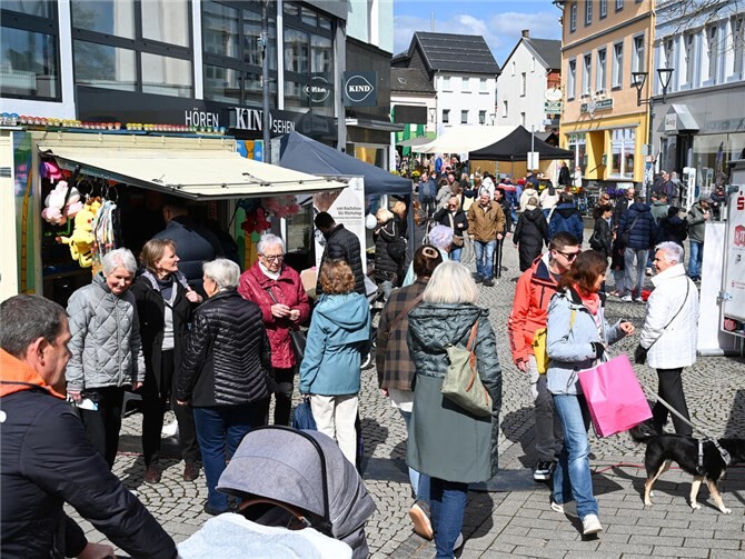 Ein weiterer Höhepunkt war der verkaufsoffene Sonntag am 29. März.
