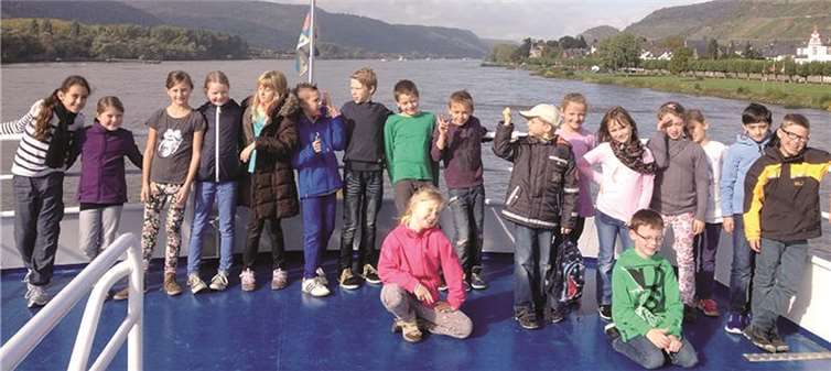 Ein weiterer Pogrammpunkt der „Hortis“ war der Besuch des Kaltwassergeysirs in Andernach mit anschließender Schiffstour.