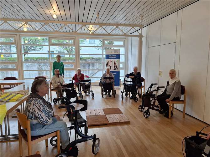 Ein weiteres Rollatorentraining wird für nächstes Frühjahr angestrebt.  Foto:privat