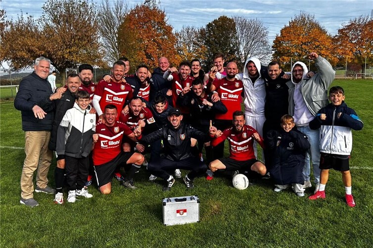 Ein wichtiger 2:1-Auswärtserfolg für den SV Kripp II, der dank Teamgeist, Kampf und Willezustande gekommen ist. Foto: privat