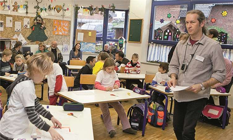 Einblick in den Unterricht der Grundschüler nahmen die Eltern und Großeltern beim Tag der offenen Tür in der Grundschule Obere Grafschaft Gelsdorf.
