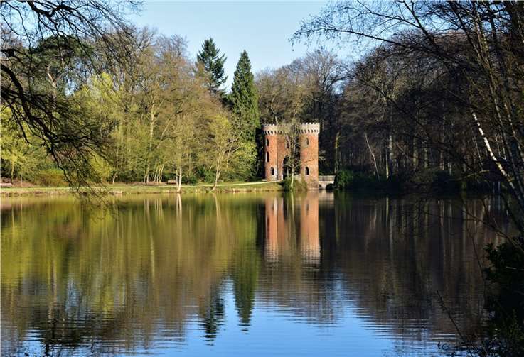 Einblick in die Parkanlagen von Brasschaat.  Foto: Carina Verster-Rotthier