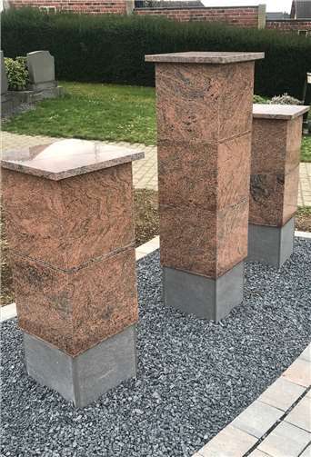 Eindrücke vom Urnengrabfeld.