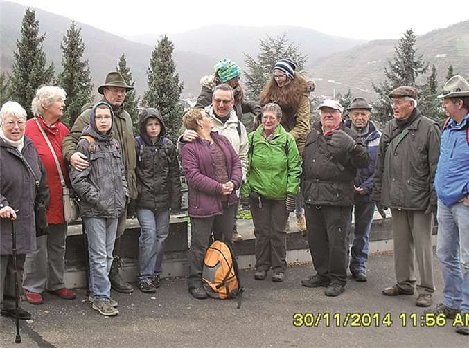 Eine Adventswanderung der besonderen Art erlebten in diesem Jahr die Mitglieder des Wassersportvereins Sinzig. privat