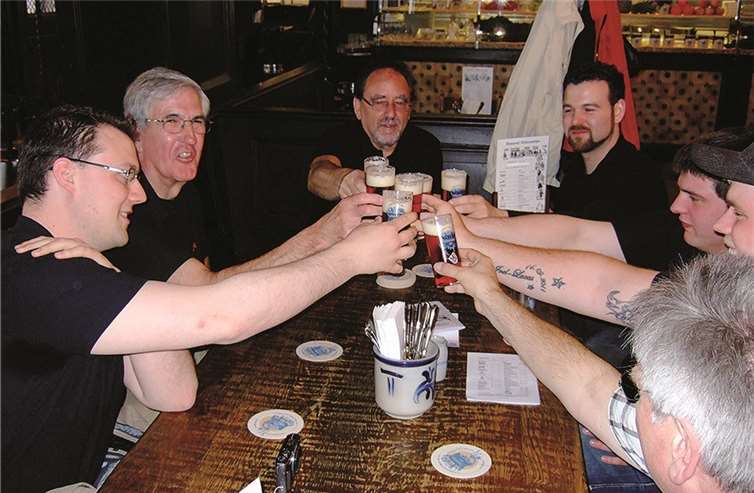 Eine Altbierverkostung durfte natürlich bei einer Tour durch die Düsseldorfer Altstadt nicht fehlen.