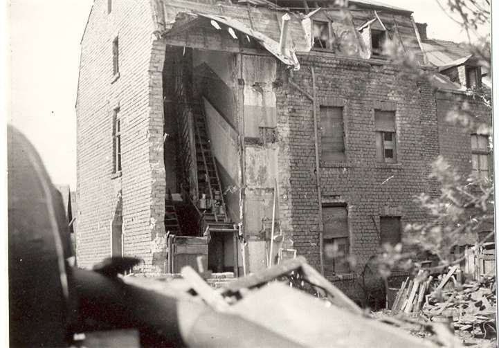 Eine Aufnahme des Hauses Schmitt, Ostallee. Foto: privat