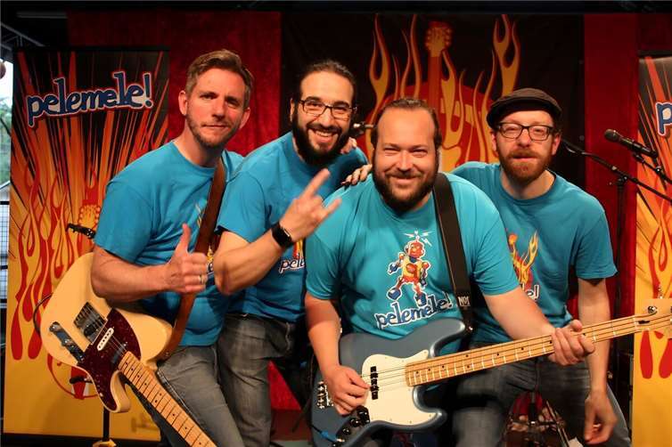 Eine Band mit Musik für Kinder. „Pelemele“. Foto: Foto Flick