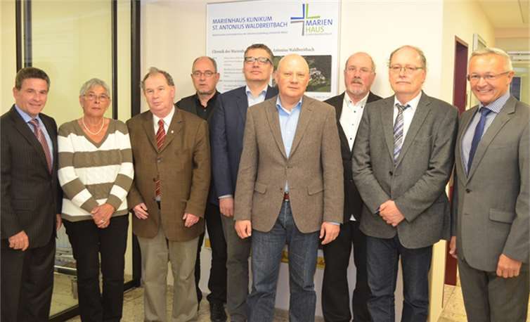 Eine Besuchskommission überprüfte im Marienhaus-Klinikum St. Antonius Waldbreitbach die Situation und Rechte der untergebrachten Personen. privat