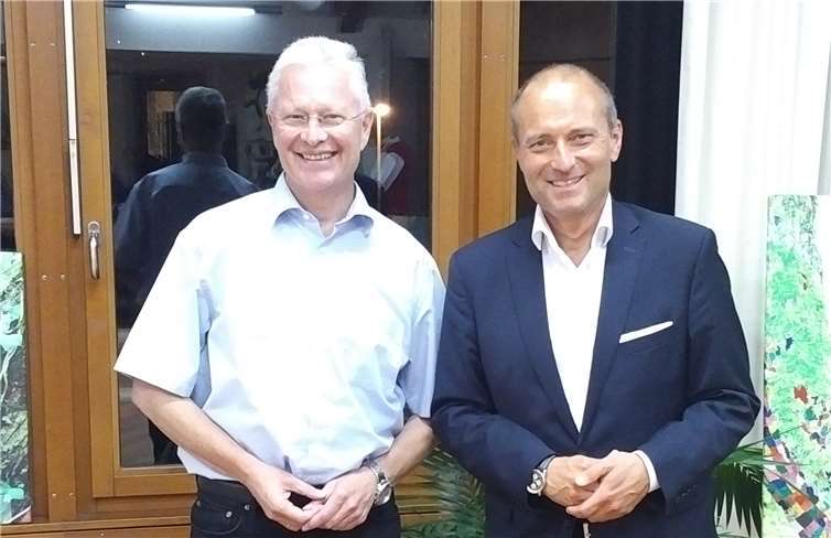 Eine Chance für die Region: Landrat Frank Puchtler und Geschäftsführer Thomas Feda setzen auf Kooperation.Foto: privat