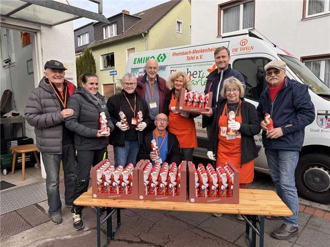 Eine Delegation der SPD Meckenheim, angeführt von ihrem Vorsitzenden Stefan Pohl, hat Mitte Dezember die Meckenheimer Tafel besucht. Foto: privat