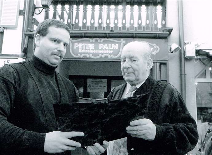 Eine Frage des Vertrauens: Hoppe übernahm das Geschäft seines ehemaligen Lehrherrn Peter Palm.