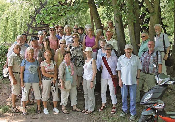 Eine Führung durch den Bad Kreuznacher Kurpark stand auch auf dem Programm. privat