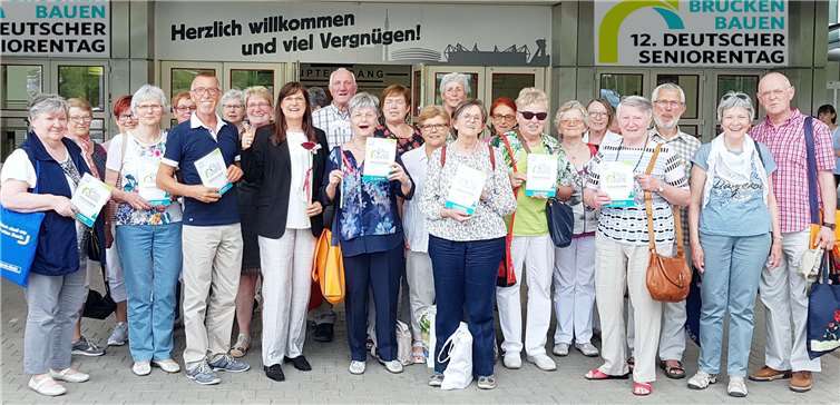 Eine Fülle von Anregungen für ein aktives und selbstbestimmtes Leben im Alter erhielten die Teilnehmer aus dem Rhein-Lahn-Kreis beim Besuch des Deutschen Seniorentags in Dortmund.privat