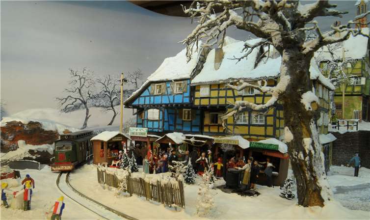 Eine Gestaltung des Modellbau-Künstlers Patrice Hamm aus Frankreich.