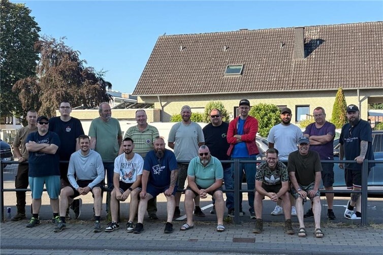 Eine Gruppe der Teilnehmer