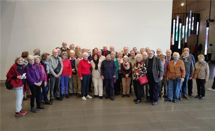 Eine Gruppe des Bürgervereins Meckenheim e.V. besuchte das Haus der Geschichte in Bonn.Foto: privat