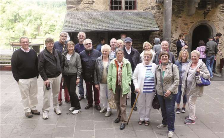 Eine Gruppe des Freundschaftskreises aus Farnham besuchte die Bäckerjungenstadt Andernach. privat