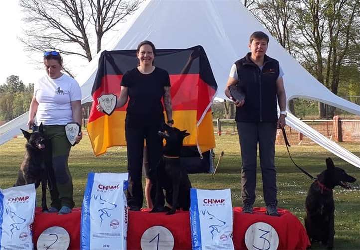 Eine Hundesportart ist der Mondioring- Hundesport und es gibt auch hier, wie in jeder von der Weltorganisation FCI anerkannten Hundesportart Weltmeisterschaften.Foto: privat