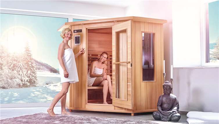 Eine Infrarotkabine.Fotimmz