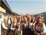 Eine Karnevalsgruppe aus Bad Breisig nahm 2019 als "Rehrudel" bei den Breisiger...