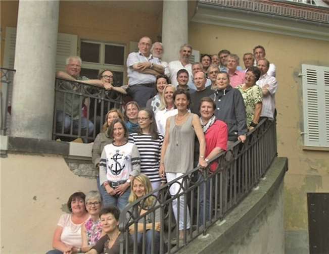 Eine „Klassenfahrt“ nach Berlin unternahmen 30 ehemalige Schüler des 1. Jahrgangs des Rhein-Gymnasiums Sinzig. privat