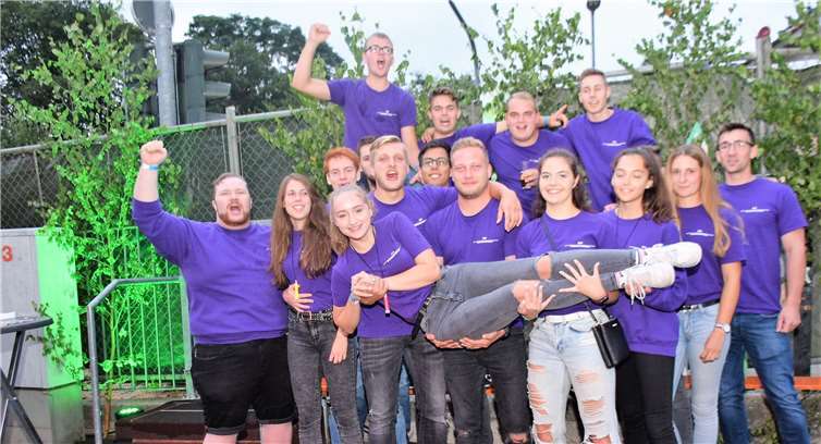 Eine Menge Spaß hatten die Junggesellen Niederdrees, die zahlenmäßig an zweiter Stelle in der Meistbeteiligung lagen.