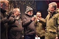 Eine Plakette für den besten Glühwein auf dem Weihnachtsmarkt 2019 erhielt Werne...