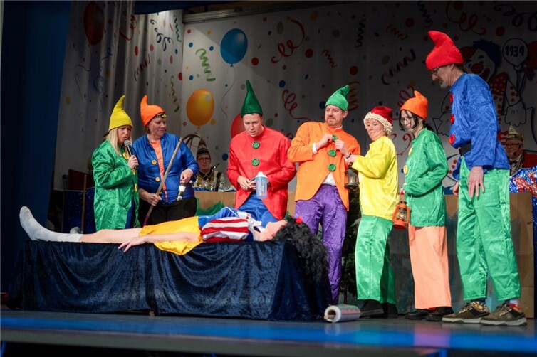 Eine Rakete des Abends erhielt die Gruppe „Märchen“  Foto: Detlef Wittke