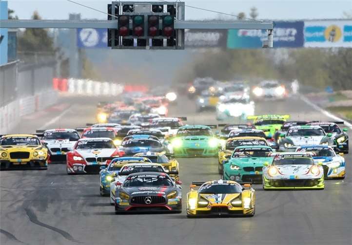 Eine Rennszene aus dem Qualifikationsrennen 2017. Gruppe C GmbH