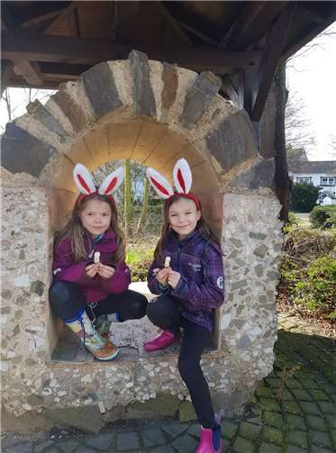 Eine Schnitzeljagd stand auf dem Programm.Fotos: privat
