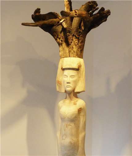 Eine Skulptur von Axel Eberhardt. Privat