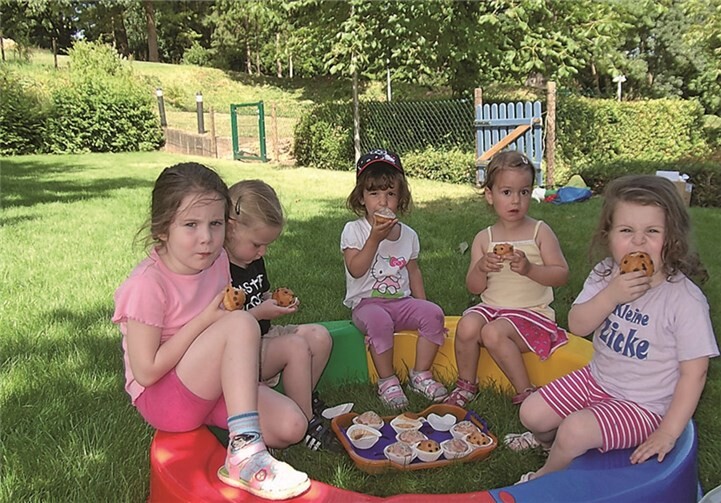 Eine Stärkung zwischendurch muss sein.