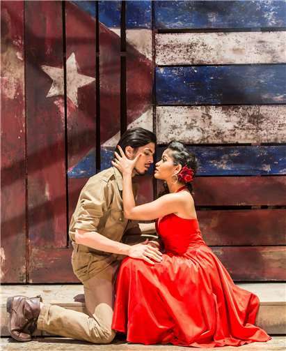 Eine Szene aus „Carmen la Cubana“. Johan Persson