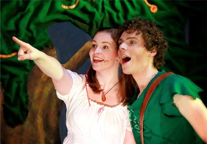 Eine Szene aus dem Musikal. privat